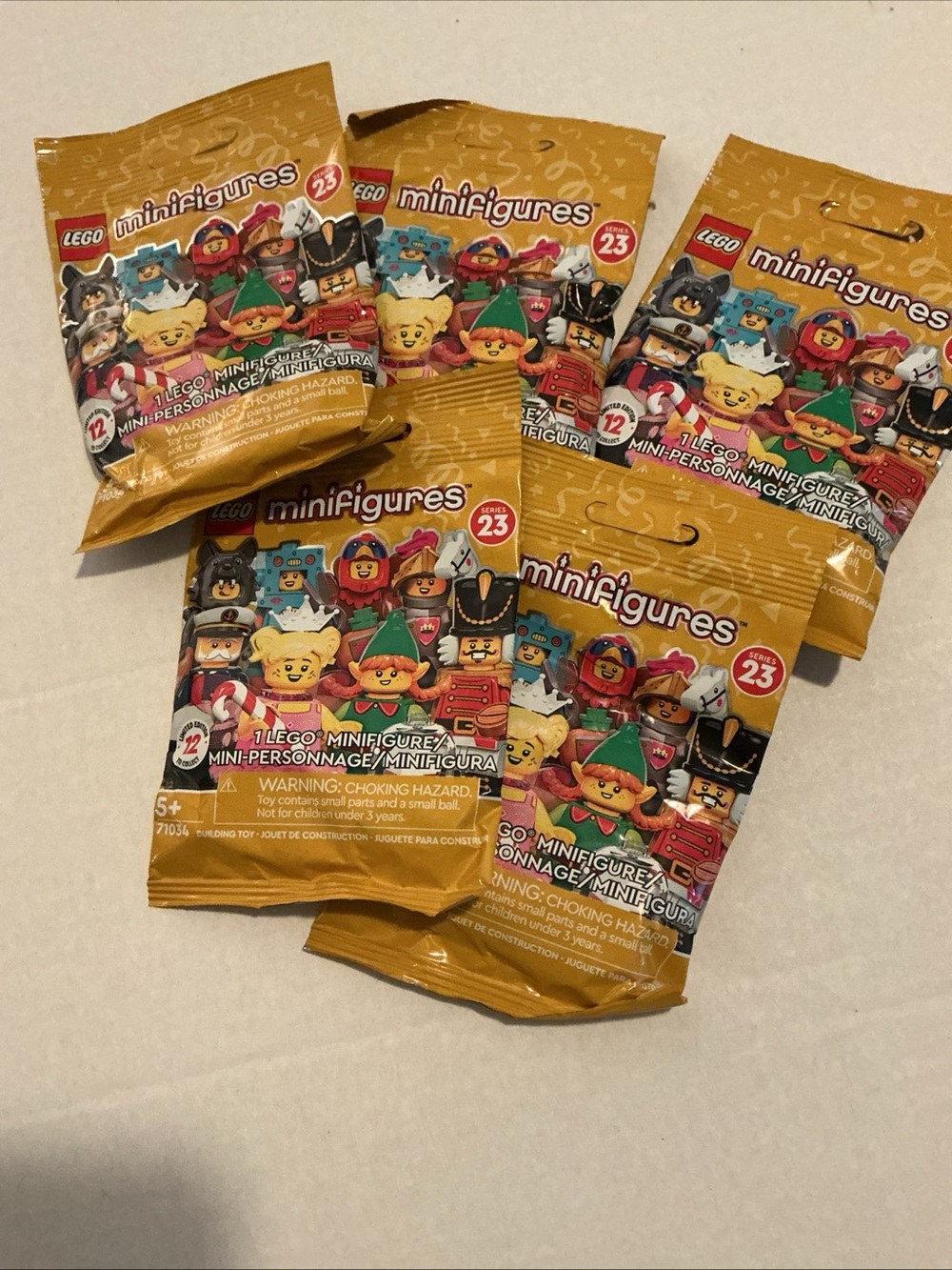 Lego Minifigures Series 23 Blind Bags (5 Pack)
